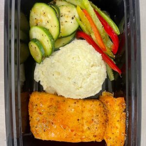 Keto salmon